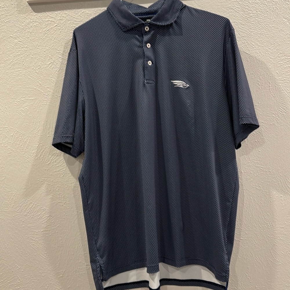 Men’s RLX Performance polo from Ritz Dove Mtn, AZ- sz L -EUC